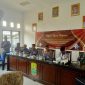 Sinergitas TNI-POLRI Hadiri Rapat Pleno Rekapitulasi DPHP Tingkat Desa Cimahi Kecamatan Klari