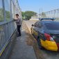Personil Polsek Klari Polres Karawang PAM Monitoring Di Rest Area KM 57 