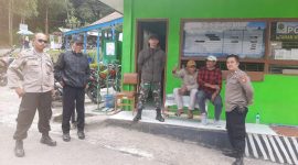 Patroli di Tempat Wisata Anggota Polsek Wanaraja Polres Garut Sampaikan Himbauan Kamtibmas