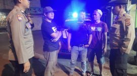 Kapolsek Wanaraja Pimpin Langsung Patroli Malam Antisipasi Balapan Liar