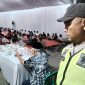 Polisi CAKET Polsek Klari Polres Karawang Aiptu H. Karna Melaksanakan PAM Monitoring Kegiatan Istighosah