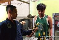 Unit Reskrim Polsek Jatisari Polres Karawang Menyisir Kios Jamu 