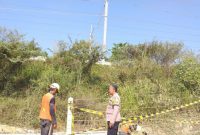 Polsek Ciampel Polres Karawang Genjot Pengamanan di Area Proyek Nasional