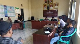 Bhabinkamtibmas Polsek Batujaya Polres Karawang Hadiri Rapat Pleno Terbuka DPSHP
