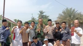 Kapolsek Pedes Polres Karawang Jaga Keamanan Masyarakat Bersama Babinsa Koramil Pedes