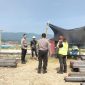 Personil Polsek Klari Polres Karawang Lakukan Pengamanan Proyek KCJB Di DK 60