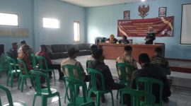 Polsek Cibiuk Polres Garut Hadiri Giat Rekapitulasi Perubahan Pemilih DPSHP