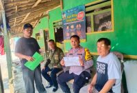 Kapolsek Cilamaya Poltres Karawang Turun Langsung Laksanakan Giat Jumat Curhat Dengan Warga Desa Cilamaya