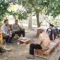 Anggota Polsek Tempuran Sambangi Tokoh Masyarakat Bersama Kepala Desa Tanjungjaya