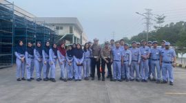 Edukasi Tanpa Henti ala Satlantas Polres Karawang di PT. Hiruta