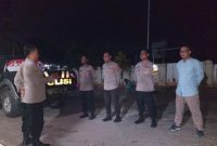Polsek Tirtajaya Polres Karawang Polda Jabar Gelar Apel Persiapan KRYD Malam Minggu