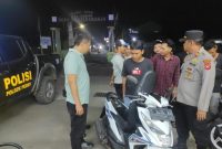 Kapolsek Pedes Polres Karawang Pimpin Patroli KRYD Kepung Karawang