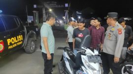 Kapolsek Pedes Polres Karawang Pimpin Patroli KRYD Kepung Karawang