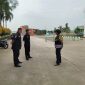 Srikandi Polwan Cantik Polsek Telukjambe Polres Karawang Sambangi Mitra Keamanan di PP Urban Town 