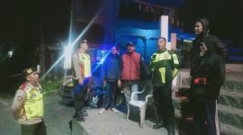 Antisipasi Kriminalitas Polsek Cilawu Polres Garut Laksanakan Patroli Malam
