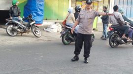 Antisipasi Libur Panjang Polsek Wanaraja Polres Garut Gatur Lantas