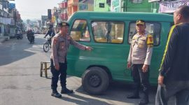 Aksi heroik yang dilakukan Kabag Ops Polres Garut Kompol Saifuddin Hamzah, S.Pd.,M.Pd dibantua Kasat Samapta Polres Garut Iptu Masrokan