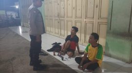 Bhabinkamtibmas Polsek Rengasdengklok Polres Karawang Berikan Himbauan Kamtibmas 