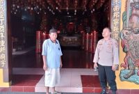 Panit Patroli Polsek Rengasdengklok Piimpin Langsung Giat Patroli dan Pengamanan Hari Waisak