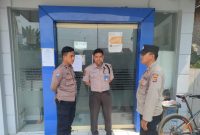 Patroli Polsek Polres Karawang Kunjung Lokasi Objek Vital Lokasi Perbankan