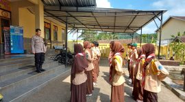 Polsek Banjarwangi Polres Garut Berikan Pembinaan Pramuka Saka Bhayangkara