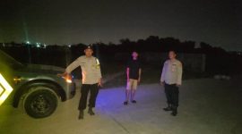 Polsek Klari Polres Karawang Laksanakan Patroli KRYD Malam Hari Sasaran Objek Vital Rawan Kejahatan