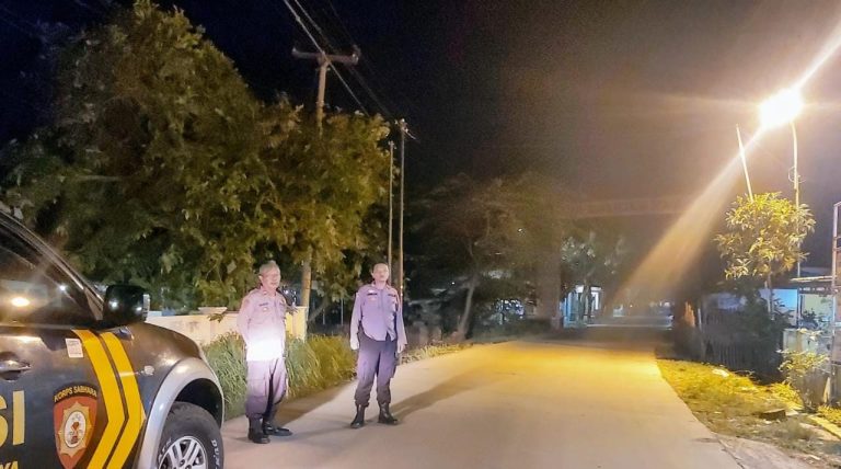 Patroli Prekat Polsek Tirtajaya Polres Karawang Ciptakan Keamanan dan Ketertiban Serta Kondusifitas 