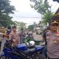 Unit Dalmas Sat Samapta Polres Garut Lakukan Penertiban Knalpot Bising