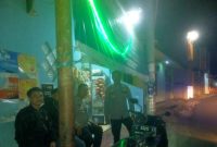Patroli Dialogis Malam Hari Oleh Polsek Leuwigoong Polres Garut