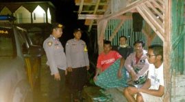 Polsek Leles Patroli Malam Ke Objek Vital Di Wilayah Hukumnya
