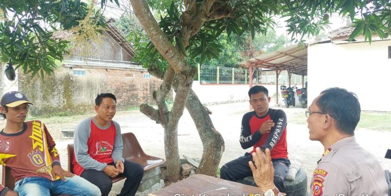 Kapolsek Tempuran Berikan Himbauan Kepada Tokoh Pemuda di Pancakarya