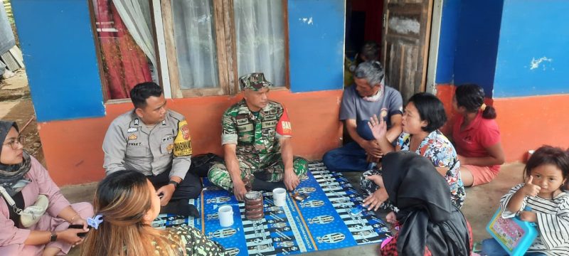 Warga Desa Girijaya Sangat Terbantu Dengan Hadirnya Sinergitas Polsek Cikajang Polres Garut Dan Koramil Cikajang 