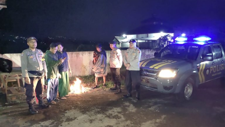 Patroli Presisi Garut Lautan Biru Polsek Cilawu Polres Garut