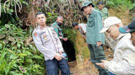 Polsek Talegong Polres Garut Patroli Gabungan Tertibkan Tambang Emas ilegal