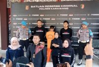Ungkap Tindak Pidana Perdagangan Orang Ke Luar Negeri Polres Karawang Gelar Pres Realease