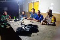 Sinergitas TNI dan Polri Bhabinkamtibmas dan Babinsa Lakukan Sambang Bersama