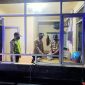 Pastikan Keamanan SPBU Anggota Polsek Maniis Polres Purwakarta Lakukan Patroli Malam Hari