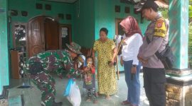 Sinergitas TNI – Polri Peduli Lingkungan Bhabinkamtibmas Polsek Jatiluhur Polres Purwakarta Bersama Babinsa Melaksanakan Sambang