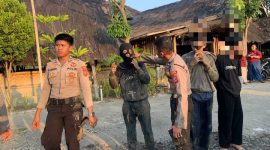 Tim Patroli PREKAT Samapta Polres  Karawang Amankan 6 Remaja Diduga Hendak Tawuran di Jalan Baru 
