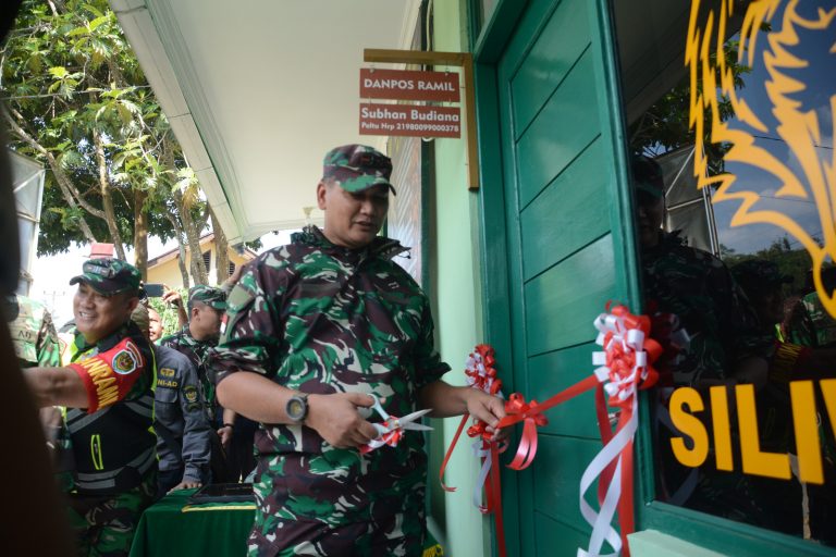 Permudah Pembinaan Wilayah Pangdam III/Slw Resmikan Pos Koramil Rongga di KBB