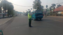 Upaya memberikan Layanan Terbaik Polsek Bungursari Polres Purwakarta Rutin Lakukan Gatur Lantas
