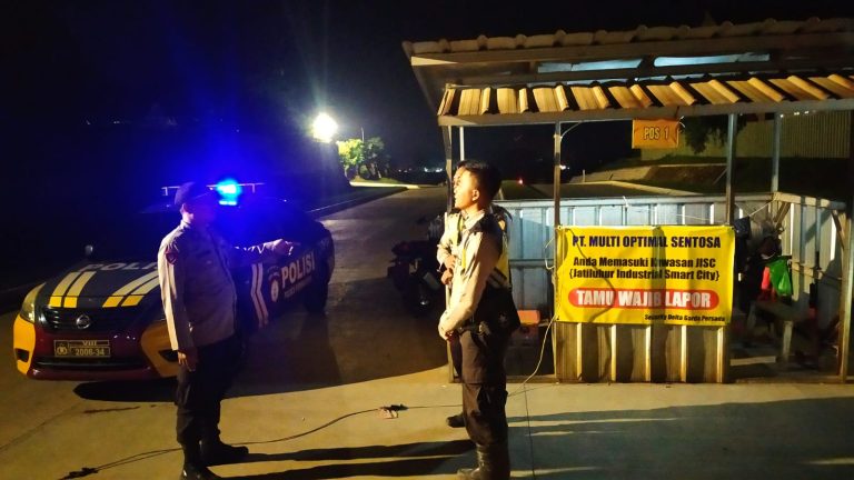 Blue Light Patroli Polsek Purwakarta Polres Purwakarta Cegah Terjadinya Tindak Pidana