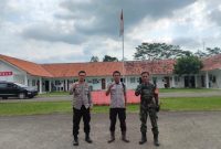 Sinergitas TNI-POLRI Babinsa Koramil Sukatani dan Bhabinkamtibmas Polsek Sukatani Polres Purwakarta Lakukan Pembinaan Satpam PT Sino Hydro