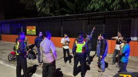 Unit Turjawali Polres Garut Lerai Konflik Dua Kelompok Pemuda di Jalan Ibrahim Adji