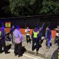 Unit Turjawali Polres Garut Lerai Konflik Dua Kelompok Pemuda di Jalan Ibrahim Adji