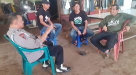 Polsek Pasawahan Polres Purwakarta Sampaikan Himbauan Ke Masyarakat Lewat Silaturahmi Kamtibmas