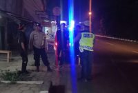 Cegah Aksi Kriminal Malam Polsek Bungursari Polres Purwakarta Lakukan Patroli Blue Light