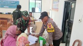 Demi Menjaga Silaturahmi Babinsa dan Bhabinkamtibmas Polsek Jatiluhur Polres Purwakarta Melakukan Sambang