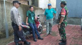 Sinergitas TNI dan Polri Polsek Purwakarta Lakukan Sambang Bersama