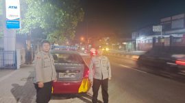 Giat KRYD Polsek Purwasari Polres Karawang di Sepanjang Jalan Purwasari Karawang